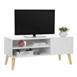 VASAGLE Lowboard »LTV09 LTV120«, Retro TV-Regal, Fernsehtisch, Fernsehschrank, 110/120 x 40 x 49 cm Greige, Vintage, Weiß 64 VASAGLE Lowboard »LTV09 LTV120«, Retro TV-Regal, Fernsehtisch, Fernsehschrank, 110/120 x 40 x 49 cm Greige, Vintage, Weiß -Vasagleaus Geschaft 679a5cd4 0536 49ea ad90 f9f6702bf72f
