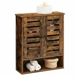 VASAGLE Hängeschrank »BBK121X01« Badezimmerschrank, Wandschrank, höhenverstellbarer Einlegeboden, 60 x 20 x 70 cm, vintage -Vasagleaus Geschaft 67c9be76 6aa3 4e26 b1d7 bf5f6a2c667a