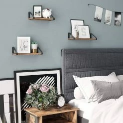 VASAGLE Wandregal »LWS33BX«, Schweberegal, Hängeregal, 3er Set, vintage -Vasagleaus Geschaft 69b4842f b76f 433a bc5f 160a8c4319c6