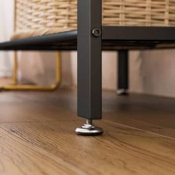 VASAGLE Garderobenständer »HSR40B«, Kleiderständer mit 9 Haken, Schuhregal mit 3 Ablagen und stilvollen Griffen, 183 cm hoch, Industrie-Design Grau, Vintage, Wei&szlig; -Vasagleaus Geschaft 69d4114b b230 46d8 b2b9 cd16873a3689