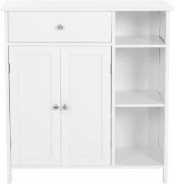VASAGLE Kommode »BBC142W01«, Sideboard Badezimmerschrank, Badschrank, weiß -Vasagleaus Geschaft 6a955298 ff51 448b a25e bcf230a8ec18