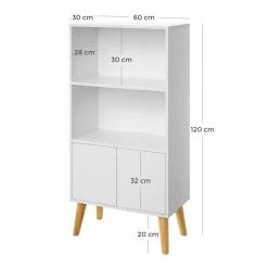 VASAGLE Bücherregal »LBC09BX LBC09WT«, Bücherschrank, Holzoptik, vintage Weiß 22 VASAGLE Bücherregal »LBC09BX LBC09WT«, Bücherschrank, Holzoptik, vintage Weiß -Vasagleaus Geschaft 6b30456f 0a09 49d2 9800 33d4ba828b6a