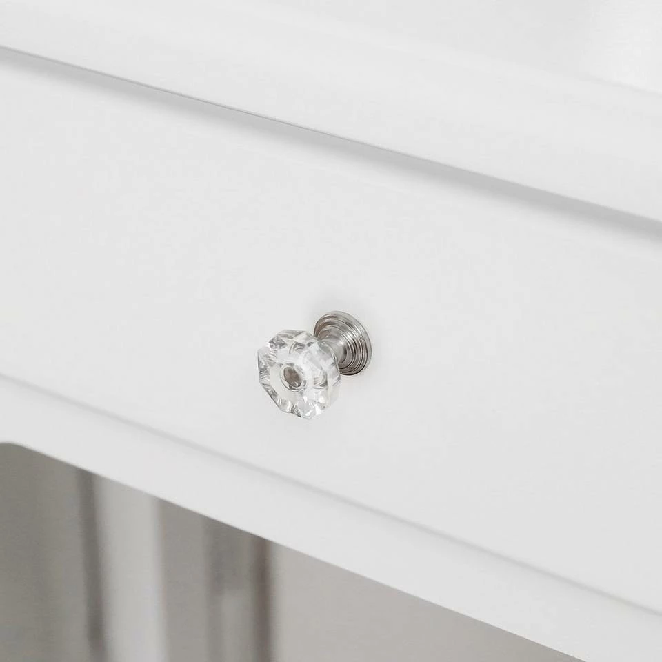 VASAGLE Schminktisch »RDT25WL«, Frisiertisch, Kosmetiktisch mit LED-Beleuchtung in 3 Farben, mit gepolstertem Hocker 8 VASAGLE Schminktisch »RDT25WL«, Frisiertisch, Kosmetiktisch mit LED-Beleuchtung in 3 Farben, mit gepolstertem Hocker – Bild 6