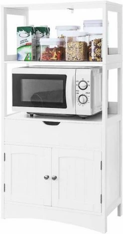 VASAGLE Badkommode »BBC64WT«, Badschrank, Badezimmerschrank, weiß -Vasagleaus Geschaft 6dc5ed9f 2f41 4cba 93e6 d70d2b3c90fe