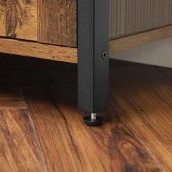 VASAGLE Bücherregal »LSC75«, Bücherschrank mit 3 Ablagen, 2 Lamellentüren, 70 x 30 x 121,5 cm Grau, Vintage 26 VASAGLE Bücherregal »LSC75«, Bücherschrank mit 3 Ablagen, 2 Lamellentüren, 70 x 30 x 121,5 cm Grau, Vintage -Vasagleaus Geschaft 6dc8d897 0751 4599 9a11 4c6291e4e273