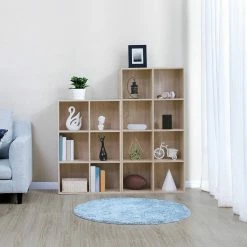 VASAGLE Raumteiler »LBC203 LBC24«, Würfelregal, Bücherschrank, freistehend, als Dekoration, Wohnzimmer, Schlafzimmer, Kinderzimmer Eiche Hell, Weiß, Vintage 54 VASAGLE Raumteiler »LBC203 LBC24«, Würfelregal, Bücherschrank, freistehend, als Dekoration, Wohnzimmer, Schlafzimmer, Kinderzimmer Eiche Hell, Weiß, Vintage -Vasagleaus Geschaft 6ea18e05 a0ee 48b9 bd7e e910f72544a4