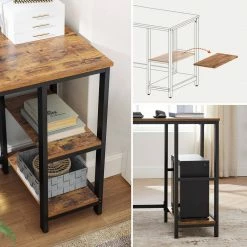 VASAGLE Schreibtisch »LWD72X LWD72MB«, L-förmiger Computertisch, Eckschreibtisch, greige Vintage 29 VASAGLE Schreibtisch »LWD72X LWD72MB«, L-förmiger Computertisch, Eckschreibtisch, greige Vintage -Vasagleaus Geschaft 7056edfe 768b 4f5d b2d4 c4fb60b25c63