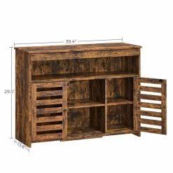 VASAGLE Anrichte »LBF003X01«, Beistellschrank, Küchenschrank mit Ablagen, Wohnzimmer, Esszimmer, Schlafzimmer, vintagebraun 13 VASAGLE Anrichte »LBF003X01«, Beistellschrank, Küchenschrank mit Ablagen, Wohnzimmer, Esszimmer, Schlafzimmer, vintagebraun -Vasagleaus Geschaft 7184b049 e838 4396 af9f 3fb53b8fd12b