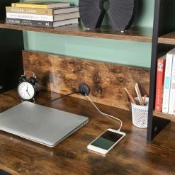 VASAGLE Computertisch »LWD65X«, Schreibtisch mit Regalaufsatz, mit Schrank und Schublade, vintagebraun-schwarz 16 VASAGLE Computertisch »LWD65X«, Schreibtisch mit Regalaufsatz, mit Schrank und Schublade, vintagebraun-schwarz -Vasagleaus Geschaft 7317141c 6d03 44b6 a0b8 5868a3e138c9