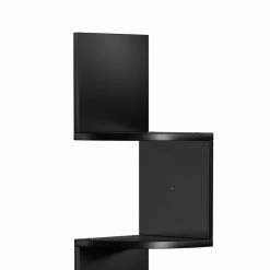 VASAGLE Bücherregal »LBC20BX LBC20WT LBC20BY LBC20BK LBC020M01«, Eckregal, Wandregal mit 5 Ablagen, Schlafzimmer, Wohnzimmer, weiß Grau, Nussbaumfarben, Schwarz, Vintage, Weiß -Vasagleaus Geschaft 73b5fab6 da83 46ae 8499 92d622f7bf6d