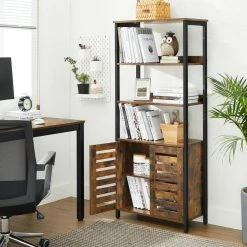 VASAGLE Bücherregal »LBC029B01«, Bücherschrank, Aufbewahrungsschrank, Schlafzimmer, 66 x 30 x 148,9 cm, vintage 13 VASAGLE Bücherregal »LBC029B01«, Bücherschrank, Aufbewahrungsschrank, Schlafzimmer, 66 x 30 x 148,9 cm, vintage -Vasagleaus Geschaft 75fad3db 9f20 485d b01e a164ec11895f