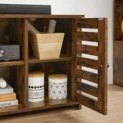 VASAGLE Lowboard »LTV102X01«, TV-Schrank, TV-Regal, mit offene Fächer, verstellbare Ablagen, für Fernseher bis zu 43 Zoll -Vasagleaus Geschaft 761c5794 4391 406d 8e49 bac0eb631b4e