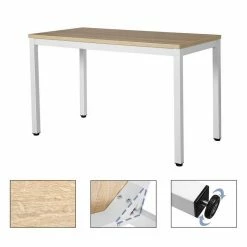 VASAGLE Schreibtisch »LWD64N LWD64X«, Computertisch, stabiles Metallgestell, fürs Home Office, vintage Weiß 28 VASAGLE Schreibtisch »LWD64N LWD64X«, Computertisch, stabiles Metallgestell, fürs Home Office, vintage Weiß -Vasagleaus Geschaft 76bd2d5e d0a3 40ff b966 36d7585f5978
