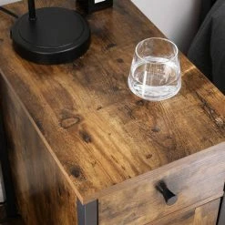 VASAGLE Nachtschrank »LET066B01« Beistelltisch, 30 cm Nachtschrank für kleine Räume, mit Schublade, vintage -Vasagleaus Geschaft 7c1fc83e c526 469c ab29 50a03143bf6f