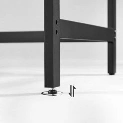 VASAGLE Computertisch »LWD047B16«, Schreibtisch, PC-Tisch, mit 2 Ablagen, für Büro, Wohnzimmer, schwarz -Vasagleaus Geschaft 7ce83a98 e9ab 4e2a a8b4 03c08c8659b1