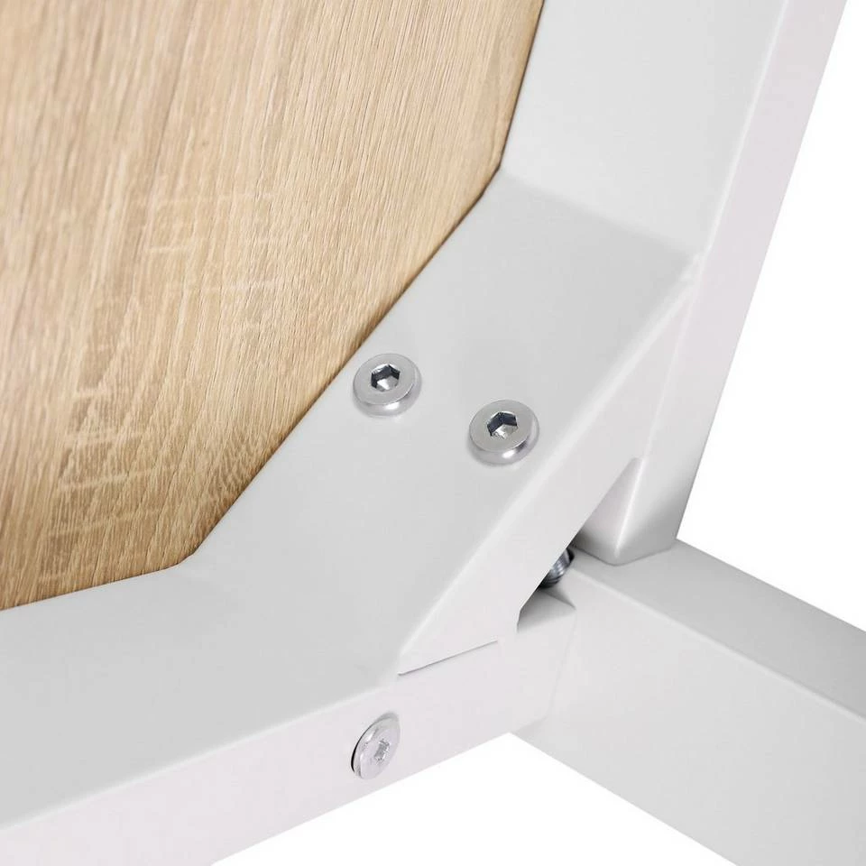 VASAGLE Schreibtisch »LWD64N LWD64X«, Computertisch, stabiles Metallgestell, fürs Home Office, vintage Weiß 16 VASAGLE Schreibtisch »LWD64N LWD64X«, Computertisch, stabiles Metallgestell, fürs Home Office, vintage Weiß – Bild 14