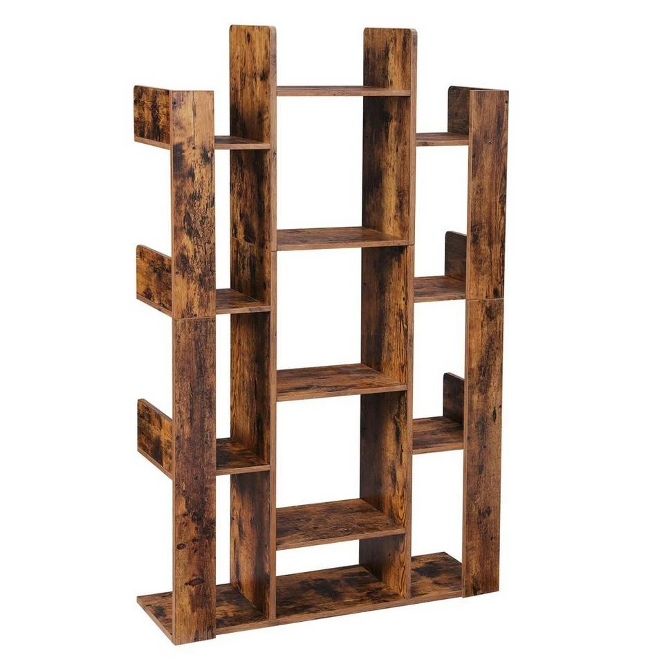 VASAGLE Bücherregal »LBC67BXV1 LBC067W01«, Standregal mit 13 Fächern, Aufbewahrungsregal, 86 x 25 x 140 cm, mit abgerundeten Ecken Vintage, Weiß 12 VASAGLE Bücherregal »LBC67BXV1 LBC067W01«, Standregal mit 13 Fächern, Aufbewahrungsregal, 86 x 25 x 140 cm, mit abgerundeten Ecken Vintage, Weiß – Bild 10