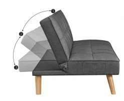 VASAGLE Schlafsofa »LCS701«, Schlafcouch, Bettsofa, 175 x 83 x 76 cm, Ausklappsofa, Wohnheim, grau Beige 23 VASAGLE Schlafsofa »LCS701«, Schlafcouch, Bettsofa, 175 x 83 x 76 cm, Ausklappsofa, Wohnheim, grau Beige -Vasagleaus Geschaft 81581ec5 af8a 40b7 b89e d72ca2fa9488