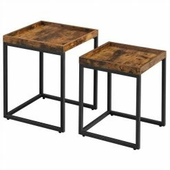 VASAGLE Beistelltisch »LNT222B01«, Sideboard, 2er Set, für Wohnzimmer, Esszimmer, Schlafzimmer, vintage 18 VASAGLE Beistelltisch »LNT222B01«, Sideboard, 2er Set, für Wohnzimmer, Esszimmer, Schlafzimmer, vintage -Vasagleaus Geschaft 8452a041 c6df 4759 9de3 5a0b5791efe6