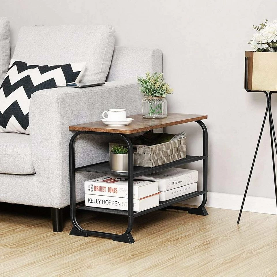 VASAGLE Schuhbank »LMR32BX«, Schuhschrank im Industrie Design, vintage 5 VASAGLE Schuhbank »LMR32BX«, Schuhschrank im Industrie Design, vintage – Bild 3