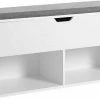 VASAGLE Schuhbank »LHS21WT«, Sitzbank, 2 offene Fächer, weiß 1 VASAGLE Schuhbank »LHS21WT«, Sitzbank, 2 offene Fächer, weiß -Vasagleaus Geschaft 8cbf3650 eeec 46b6 9a69 96915570f90e