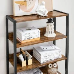 VASAGLE Bücherregal »LSC601B01«, Aufbewahrungsschrank, mit 2 Lamellentüren, 4 Ablagen, vintage 13 VASAGLE Bücherregal »LSC601B01«, Aufbewahrungsschrank, mit 2 Lamellentüren, 4 Ablagen, vintage -Vasagleaus Geschaft 8eb2d80d 2b56 4b91 a2e3 bf63cc0cc251