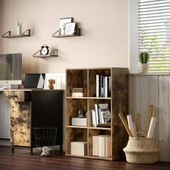 VASAGLE Raumteiler »LBC203 LBC24«, Würfelregal, Bücherschrank, freistehend, als Dekoration, Wohnzimmer, Schlafzimmer, Kinderzimmer Eiche Hell, Weiß, Vintage 76 VASAGLE Raumteiler »LBC203 LBC24«, Würfelregal, Bücherschrank, freistehend, als Dekoration, Wohnzimmer, Schlafzimmer, Kinderzimmer Eiche Hell, Weiß, Vintage -Vasagleaus Geschaft 90e47f1b da02 43a6 9124 0cfcb3b10cfd