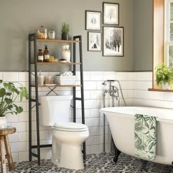 VASAGLE Badregal »BTS005B01«, Standregal, Toilettenregal mit 3 Ebenen, Stahlgestell, Badezimmer, stabil, vintage -Vasagleaus Geschaft 916f6b60 95c3 4354 9bd0 7c2d6a0a5e72