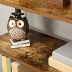 VASAGLE Bücherregal »LSC75«, Bücherschrank mit 3 Ablagen, 2 Lamellentüren, 70 x 30 x 121,5 cm Grau, Vintage 24 VASAGLE Bücherregal »LSC75«, Bücherschrank mit 3 Ablagen, 2 Lamellentüren, 70 x 30 x 121,5 cm Grau, Vintage -Vasagleaus Geschaft 933cd2fc 26b4 4665 a2d0 b828910ba374