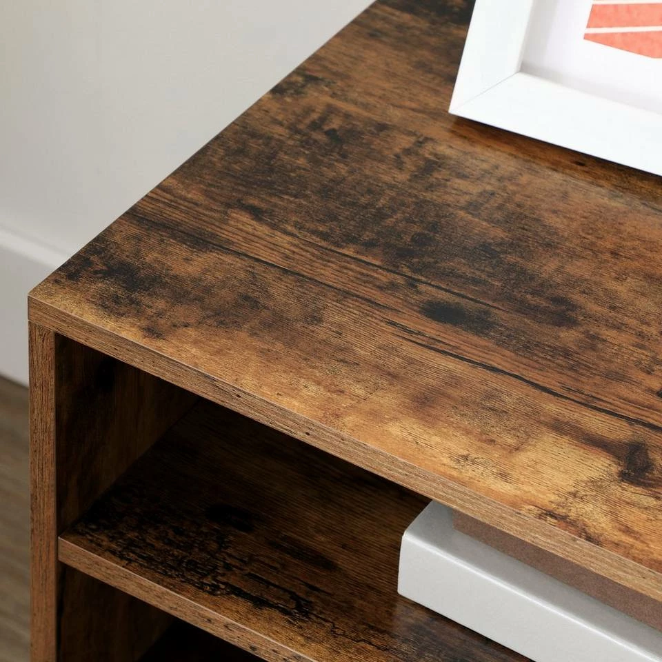 VASAGLE Lowboard »LTV09 LTV120«, Retro TV-Regal, Fernsehtisch, Fernsehschrank, 110/120 x 40 x 49 cm Greige, Vintage, Weiß 16 VASAGLE Lowboard »LTV09 LTV120«, Retro TV-Regal, Fernsehtisch, Fernsehschrank, 110/120 x 40 x 49 cm Greige, Vintage, Weiß – Bild 14