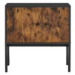 VASAGLE Nachttisch »LSC106B01«, Nachtschrank, mit viel Staumraum, verstellbaren Ablagen, asymmetrischen Türen, 60 x 30 x 60 cm, vintage -Vasagleaus Geschaft 93c8e341 8332 446b 99c0 73e37cbb47a3