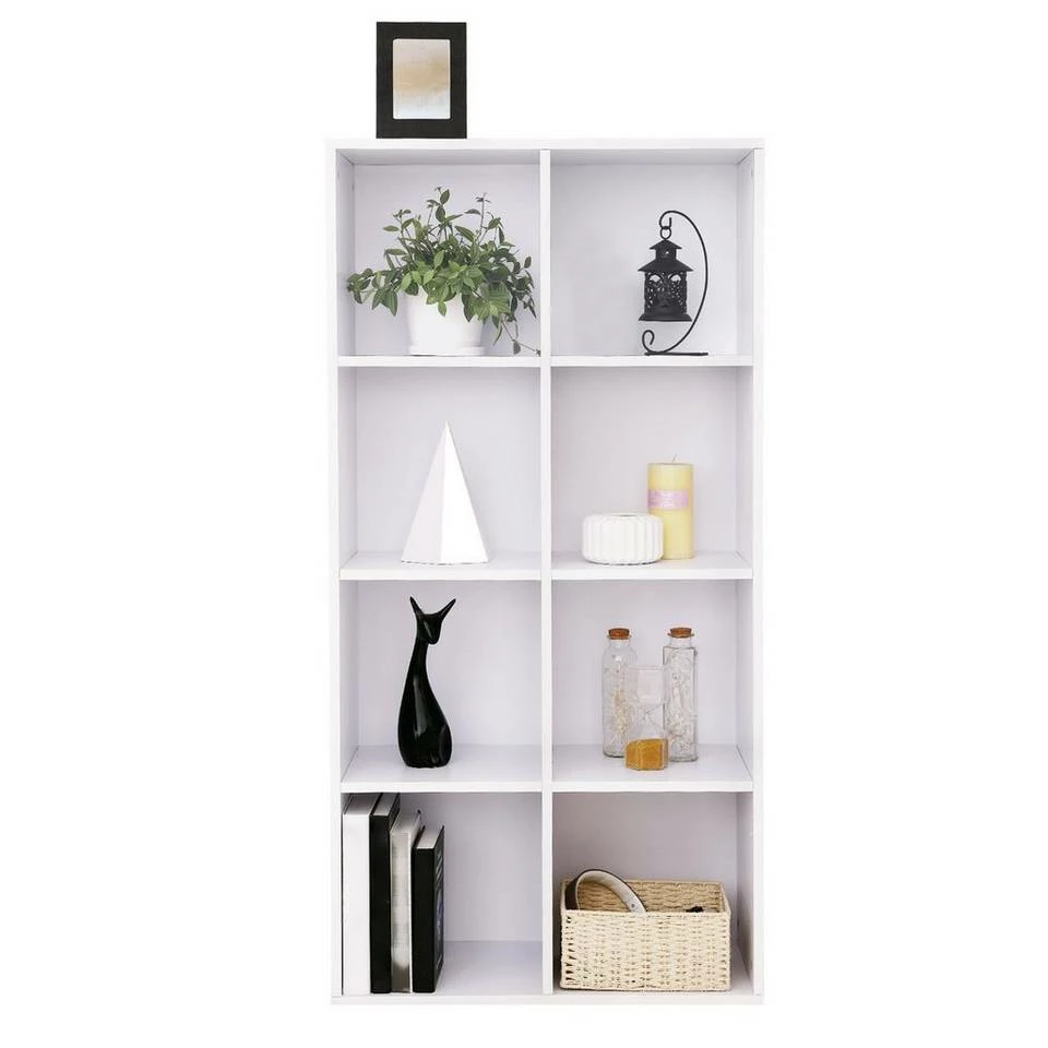 VASAGLE Raumteiler »LBC203 LBC24«, Würfelregal, Bücherschrank, freistehend, als Dekoration, Wohnzimmer, Schlafzimmer, Kinderzimmer Eiche Hell, Weiß, Vintage 28 VASAGLE Raumteiler »LBC203 LBC24«, Würfelregal, Bücherschrank, freistehend, als Dekoration, Wohnzimmer, Schlafzimmer, Kinderzimmer Eiche Hell, Weiß, Vintage – Bild 26