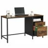 VASAGLE Computertisch »LWD052B01YC«, Schreibtisch mit Aktenschrank Schubladen Büro Homeoffice vintagebraun-schwarz -Vasagleaus Geschaft 95f427b4 9b1a 4cb1 b4ad e275406d270b