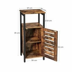 VASAGLE Beistellschrank »LSC34BX« Nachtschrank, Seitenschrank, vintage -Vasagleaus Geschaft 97363f7b 1892 45b8 8cae bfa406af05ea