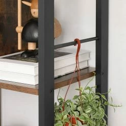 VASAGLE Bücherregal »LBC12BX«, Büroregal, Standregal, Wohnzimmer, Arbeitszimmer Grau, Vintage -Vasagleaus Geschaft 97670129 8511 42ae a142 101c42f2d55b