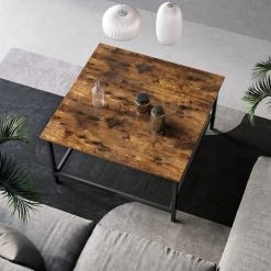 VASAGLE Couchtisch »LCT065B01«, Kaffeetisch, aus Stahl, mit Gitterablage, vintage 9 VASAGLE Couchtisch »LCT065B01«, Kaffeetisch, aus Stahl, mit Gitterablage, vintage -Vasagleaus Geschaft 97924baa 7776 4507 ac70 22ddca941615