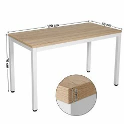 VASAGLE Schreibtisch »LWD64N LWD64X«, Computertisch, stabiles Metallgestell, fürs Home Office, vintage Weiß 27 VASAGLE Schreibtisch »LWD64N LWD64X«, Computertisch, stabiles Metallgestell, fürs Home Office, vintage Weiß -Vasagleaus Geschaft 99d5cd73 536f 487a aa62 07c08cd9c02d