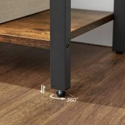 VASAGLE Bücherregal »LLS061B01 LLS60BX LLS060B02 LLS062B01«, Standregal, Stahlgestell, Büro und Flur, Industrie-Design Greige-schwarz, Vintage -Vasagleaus Geschaft 9b9bc734 0dbf 4b81 8fa3 fceab6461eee