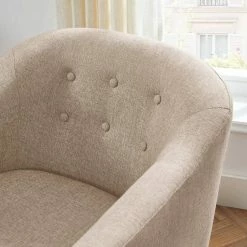 VASAGLE Relaxliege »LAC005G01 LAC005M01«, Loungesessel, mit Sitzkissen, Beine aus Massivholz, modern, für Wohnzimmer, Büro Beige, Grau -Vasagleaus Geschaft a53e17db c088 45a5 b5ea 732c26e28386