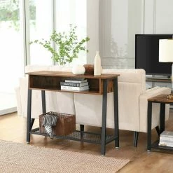 VASAGLE Konsolentisch »LNT93X«, Flurtisch, Sideboard, einfache Montage, Wohnzimmer, vintage 11 VASAGLE Konsolentisch »LNT93X«, Flurtisch, Sideboard, einfache Montage, Wohnzimmer, vintage -Vasagleaus Geschaft a691f904 dadd 4cbb baf8 7e0309ace5b5