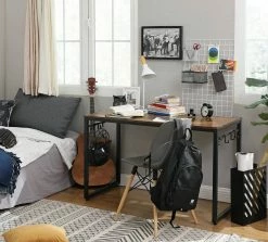 VASAGLE Schreibtisch »LWD59X LWD58X«, Computertisch, Bürotisch mit 8 Haken, Arbeitszimmer, einfacher Aufbau, Metall, vintage -Vasagleaus Geschaft a6e5e94c 2484 42a6 b8ab 7920d9652a9f