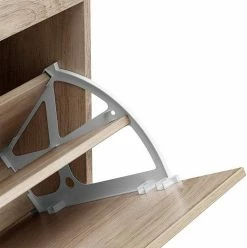 VASAGLE Schuhschrank »LBC602H LBC02WT« Schuhkommode, Trennwände verstellbar und abnehmbar, für 12 Paar Damenschuhe oder 8 Paar Herrenschuhe Eichefarben, Weiß -Vasagleaus Geschaft a8a53aed 1dbb 46d6 804b c32b1a48dc2b