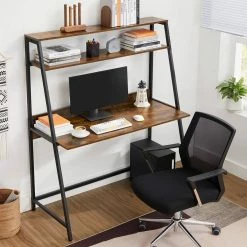 VASAGLE Computertisch »LWD069B01«, Schreibtisch mit Ablagen, Homeoffice, vintage -Vasagleaus Geschaft a95f20a5 ddf4 4ab8 ba13 78e2811539d9