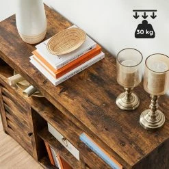 VASAGLE Anrichte »LBF003X01«, Beistellschrank, Küchenschrank mit Ablagen, Wohnzimmer, Esszimmer, Schlafzimmer, vintagebraun 11 VASAGLE Anrichte »LBF003X01«, Beistellschrank, Küchenschrank mit Ablagen, Wohnzimmer, Esszimmer, Schlafzimmer, vintagebraun -Vasagleaus Geschaft abf76c92 2c40 4c0b 8a9d 55ff5f85429a