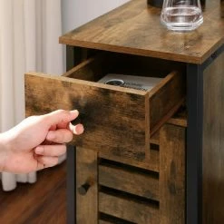 VASAGLE Nachtschrank »LET066B01« Beistelltisch, 30 cm Nachtschrank für kleine Räume, mit Schublade, vintage -Vasagleaus Geschaft af471aa2 d55e 4967 96e7 fe2a8b07a5ef