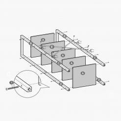 VASAGLE Bücherregal »LLS101B01 LLS100B01«, Standregal, DVD-Regal, mit 6 Ebenen, Wohnzimmer, Schlafzimmer, Kinderzimmer, vintage-schwarz -Vasagleaus Geschaft b3d44411 bb2c 4c99 b619 6adf8e5c2b20