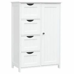 VASAGLE Badkommode »LHC41«, Badschrank, Beistellschrank, Kommode, 55 x 30 x 81 cm Grau, Wei&szlig; -Vasagleaus Geschaft b6cc1d38 ace4 4825 9eea 1f86b02bbb92