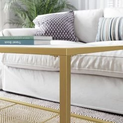 VASAGLE Couchtisch »LGT21G«, Beistelltisch, Glastisch, Sofatisch mit Metallgestell, Hartglas, Ø 84 cm, rund, stabil Gold, Schwarz 45 VASAGLE Couchtisch »LGT21G«, Beistelltisch, Glastisch, Sofatisch mit Metallgestell, Hartglas, Ø 84 cm, rund, stabil Gold, Schwarz -Vasagleaus Geschaft bad2b1c7 b20b 4e7e b5cb deacfe895dc3