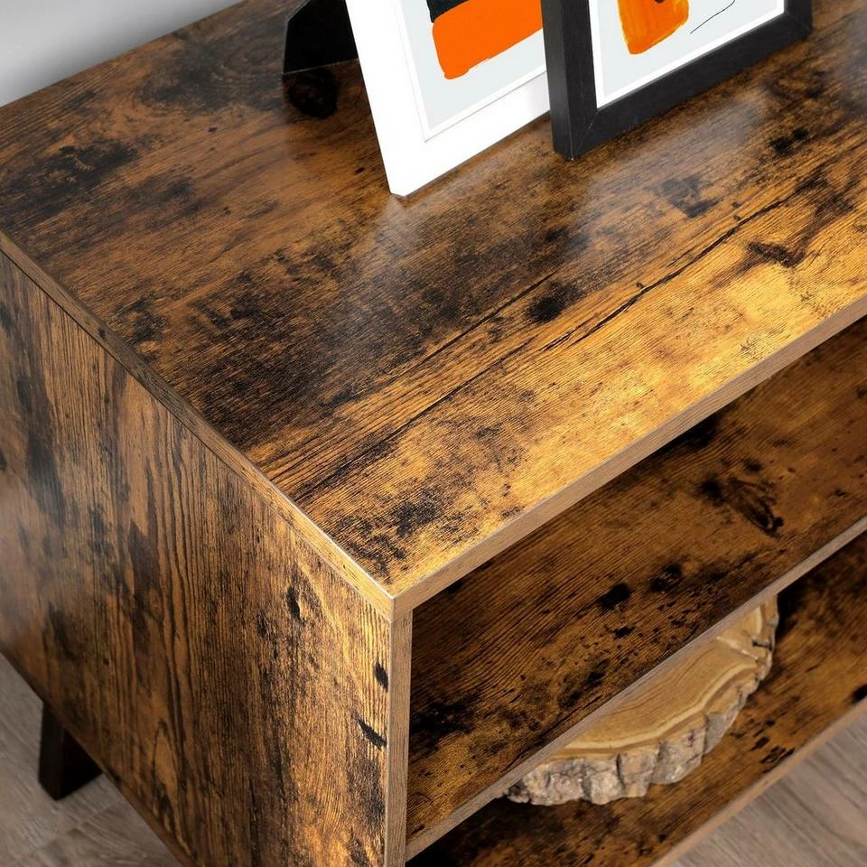 VASAGLE Lowboard »LTV027X01«, TV-Schrank, Fernsehtisch, TV-Regal für Fernseher bis zu 60 Zoll, mit verstellbaren Ablagen 6 VASAGLE Lowboard »LTV027X01«, TV-Schrank, Fernsehtisch, TV-Regal für Fernseher bis zu 60 Zoll, mit verstellbaren Ablagen – Bild 4