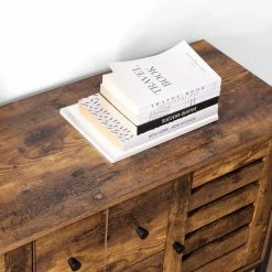 VASAGLE Sideboard »LSC082B01«, Kommode mit 2 Schubladen und Ablage, aus Metallrahmen, Holzoptik, stabil, vintage -Vasagleaus Geschaft c0869bd4 7500 4f51 8bb5 c98415e1d540